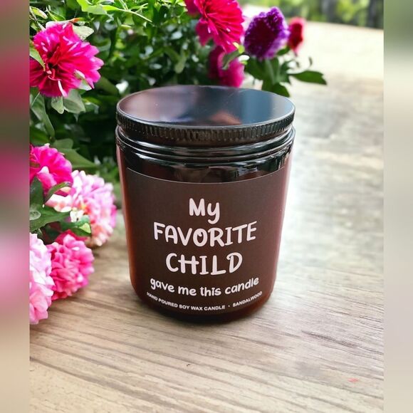 NIB My Favorite Child Soy Wax Coralmee Scented Candle with Box. - Picture 1 of 6